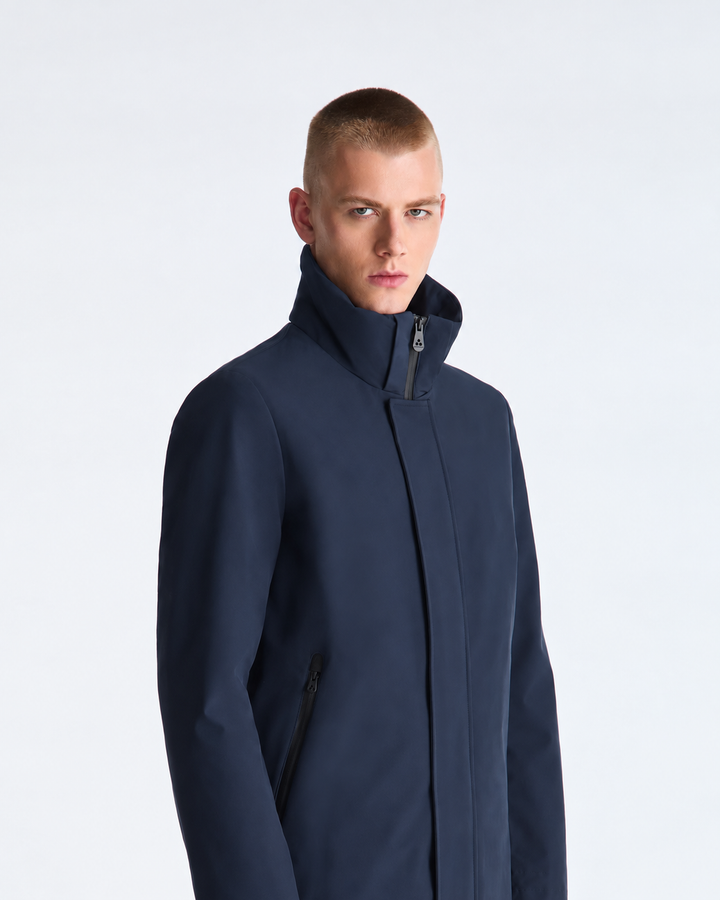 Peuterey Loch TJ Parka – Blauw-92% polyester, 8% elastaan<br />Voering; 100% polyamide-HEREN JASSEN & JACKS-Blauw
