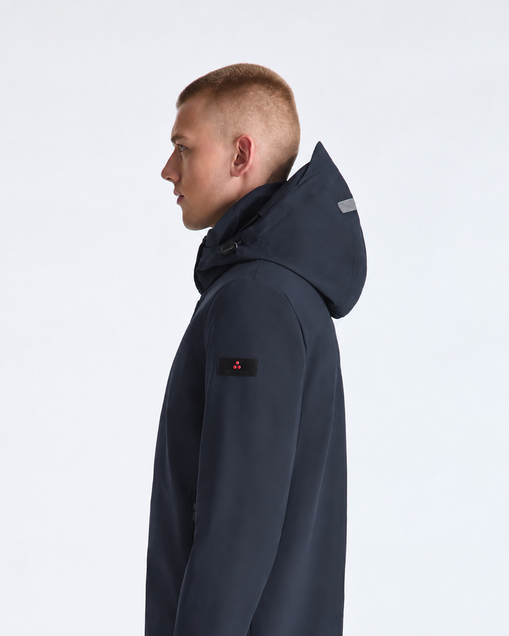 Peuterey Loch TJ Parka – Blauw-92% polyester, 8% elastaan<br />Voering; 100% polyamide-HEREN JASSEN & JACKS-Blauw