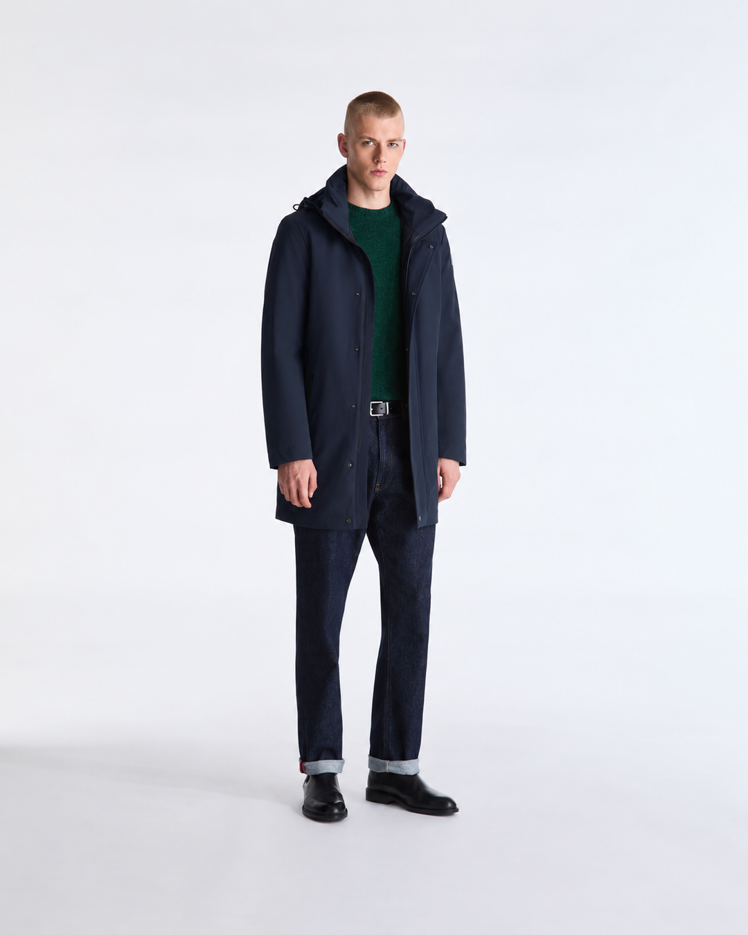 Peuterey Loch TJ Parka – Blauw-92% polyester, 8% elastaan<br />Voering; 100% polyamide-HEREN JASSEN & JACKS-Blauw