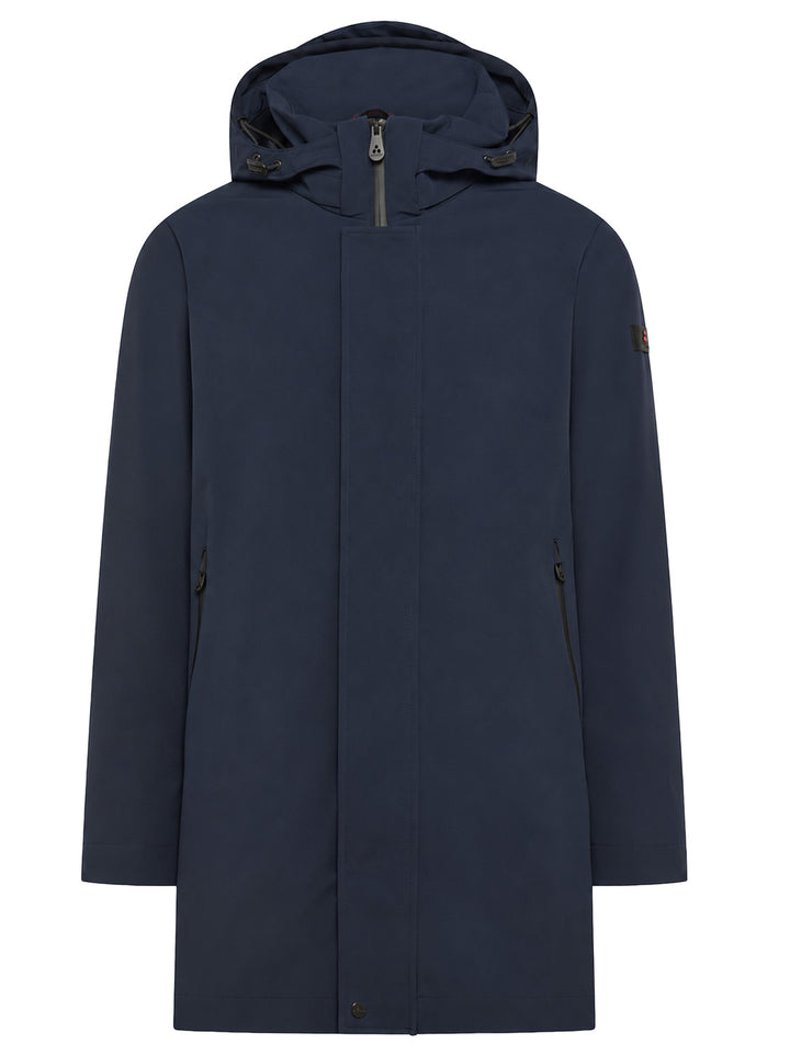 Peuterey Loch TJ Parka – Blauw-92% polyester, 8% elastaan<br />Voering; 100% polyamide-HEREN JASSEN & JACKS-Blauw