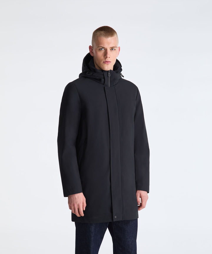 Peuterey Loch TJ Parka – Zwart-92% polyester, 8% elastaan<br />Voering; 100% polyamide-HEREN JASSEN & JACKS-Zwart