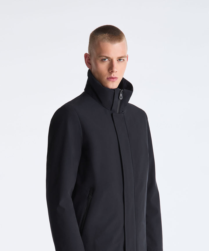 Peuterey Loch TJ Parka – Zwart-92% polyester, 8% elastaan<br />Voering; 100% polyamide-HEREN JASSEN & JACKS-Zwart