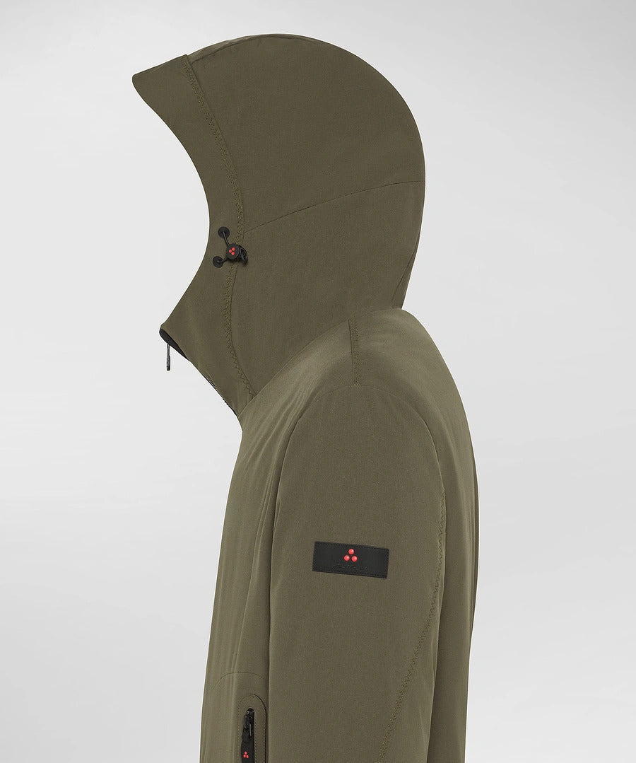 Peuterey Loge SRT 01 Short Bomberjack – Groen-92% polyester, 8% elastaan-HEREN JASSEN & JACKS-Groen