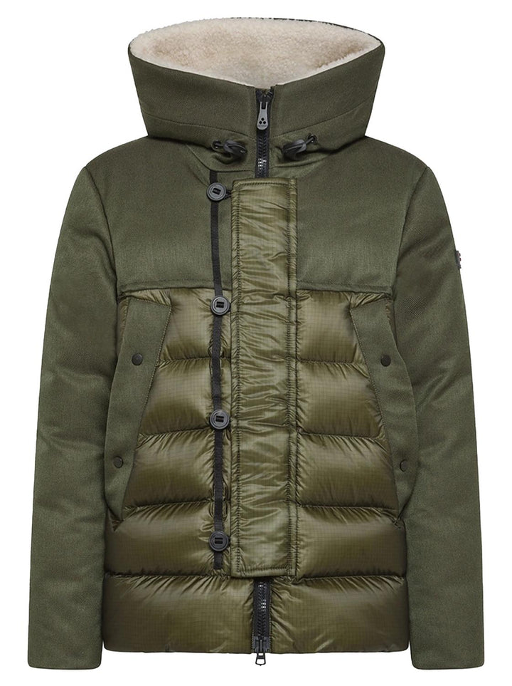 Peuterey parka LICH TV BMAT-60% wol, 40% polyamide-HEREN JASSEN & JACKS-Groen