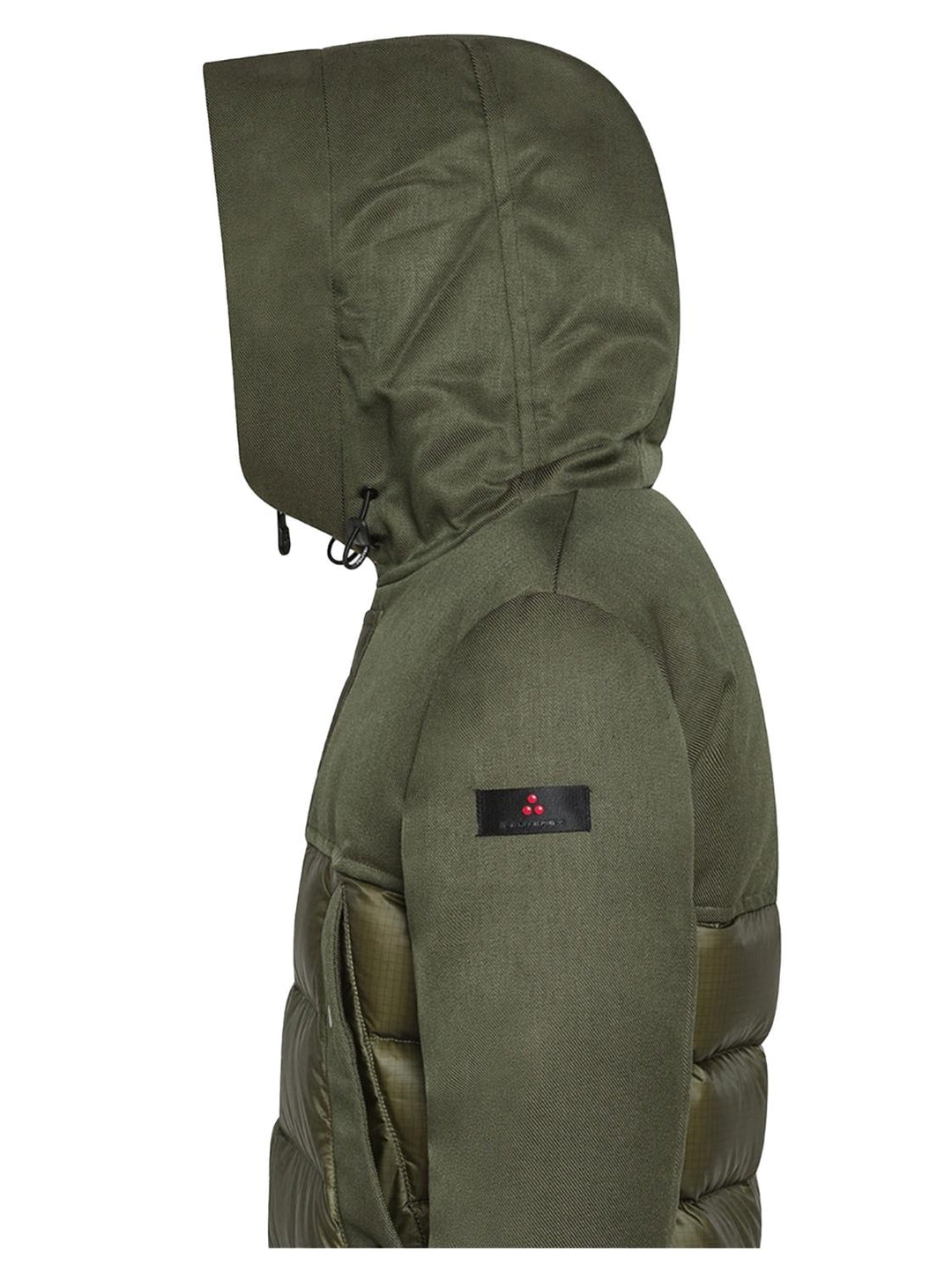 Peuterey parka LICH TV BMAT-60% wol, 40% polyamide-HEREN JASSEN & JACKS-Groen