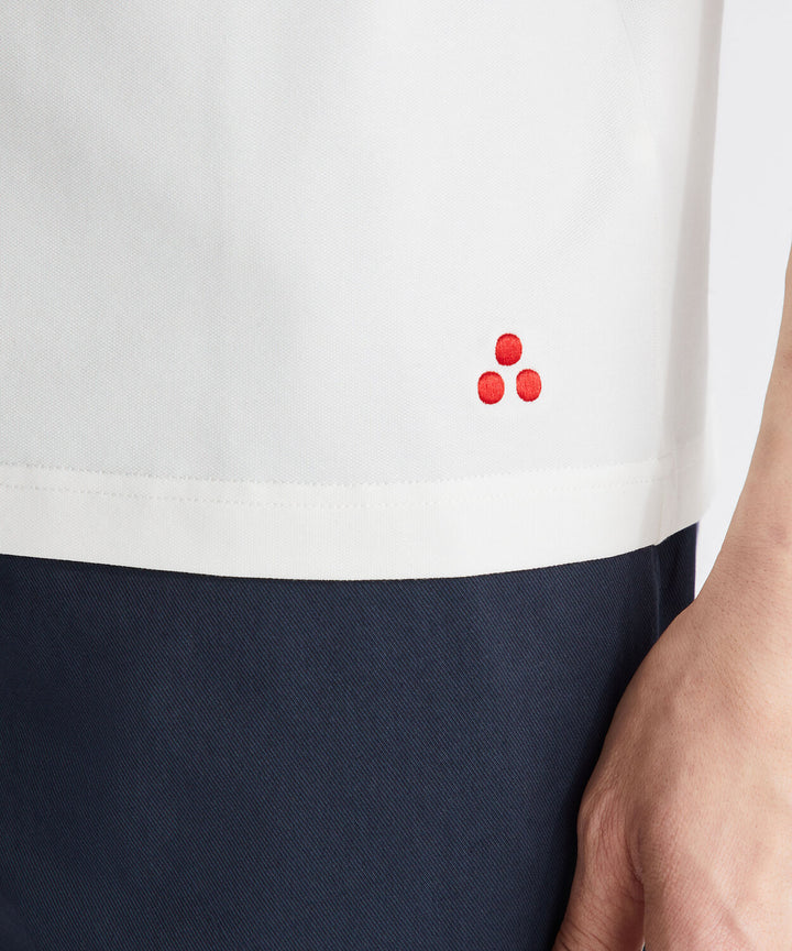 Peuterey Polo NEW HELGO - Room-46% polyester, 45% katoen, 5% zijde, 4% elastaan-HEREN POLO'S & T-SHIRTS-Room