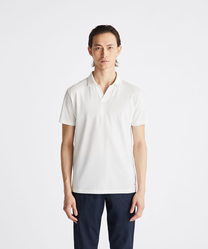 Peuterey Polo NEW HELGO - Room-46% polyester, 45% katoen, 5% zijde, 4% elastaan-HEREN POLO'S & T-SHIRTS-Room