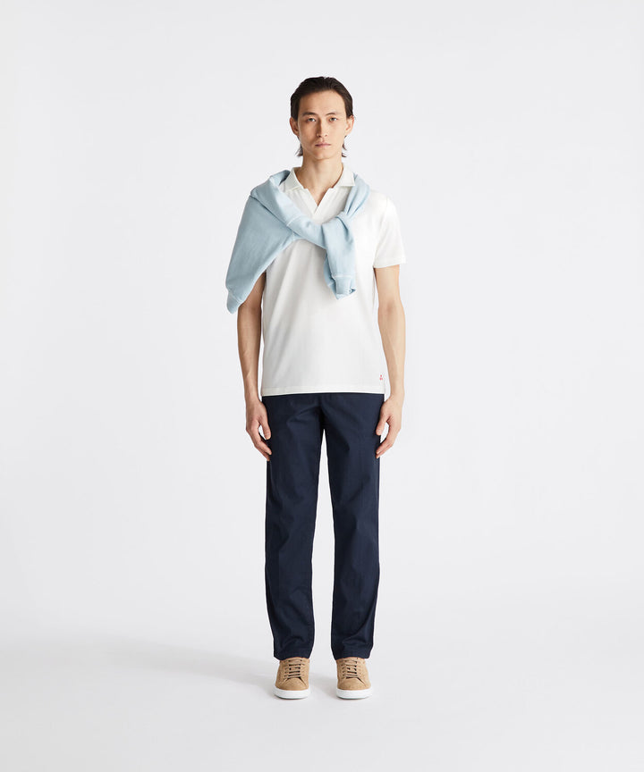 Peuterey Polo NEW HELGO - Room-46% polyester, 45% katoen, 5% zijde, 4% elastaan-HEREN POLO'S & T-SHIRTS-Room