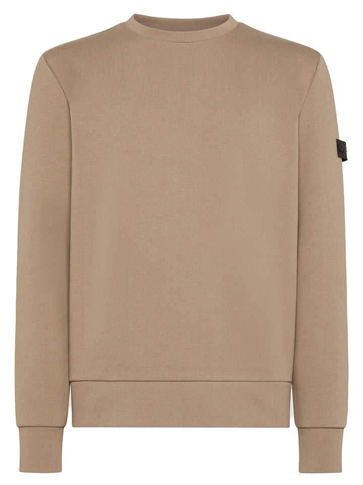 Peuterey Saidor B FW Sweater – Beige-65% katoen 35% polyester-HEREN TRUIEN & VESTEN-Beige