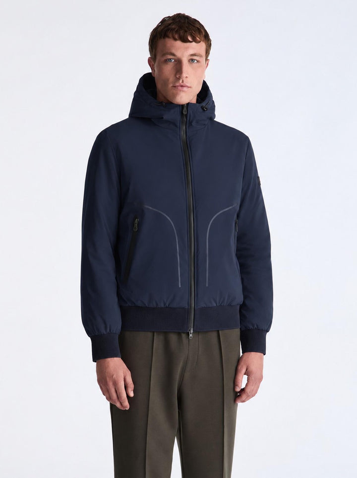 Peuterey Senna Jack – Blauw-50% polyamide, 42% polyester, 8% elastaan<br />Voering; 100% polyamide-HEREN JASSEN & JACKS-B
