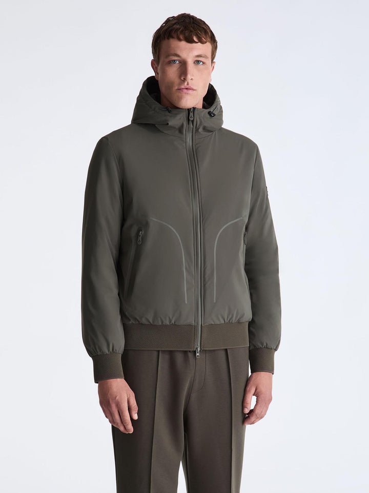 Peuterey Senna Jack – Groen-50% polyamide, 42% polyester, 8% elastaan<br />Voering; 100% polyamide-HEREN JASSEN & JACKS-G