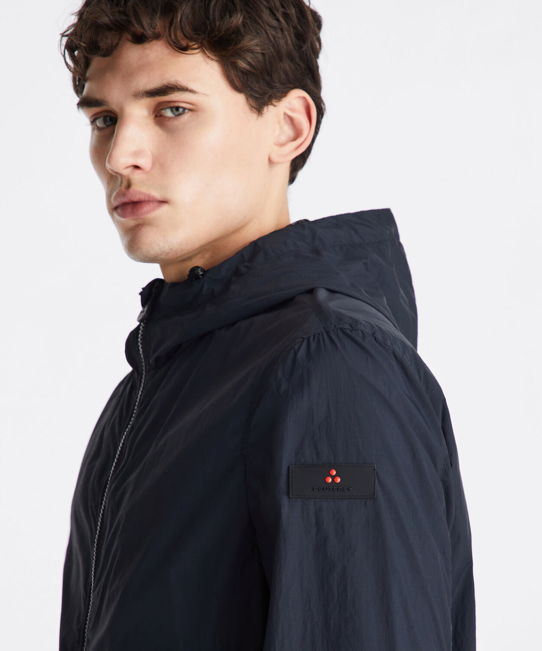 Peuterey Sportief Jack NIGLE U 01– Blauw-100% polyamide-HEREN JASSEN & JACKS-Blauw