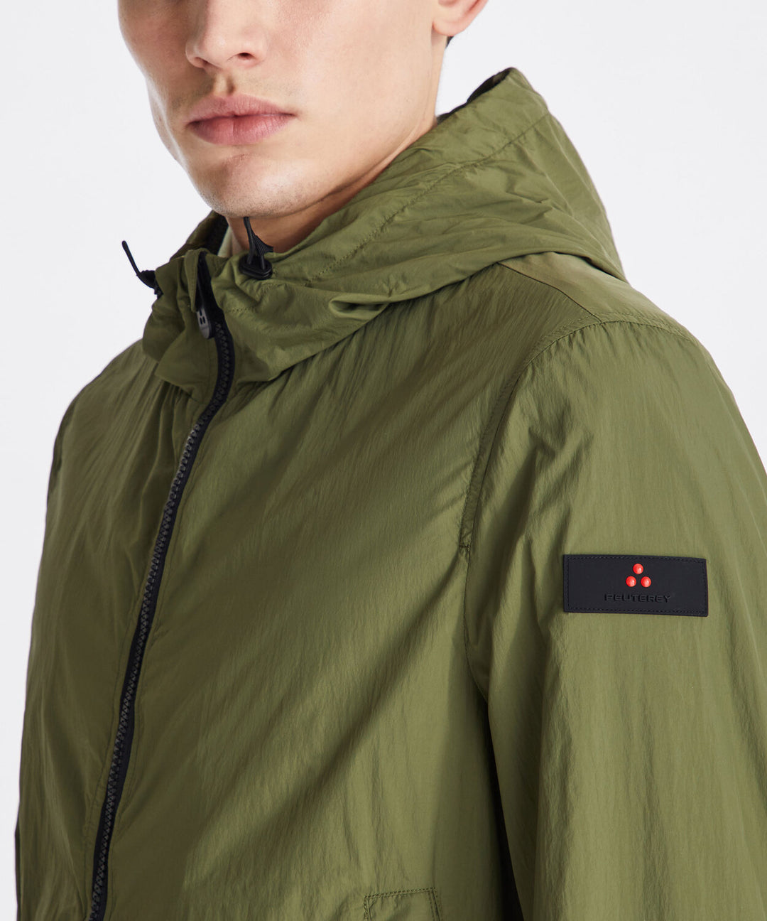 Peuterey Sportief Jack NIGLE U 01– Groen-100% polyamide-HEREN JASSEN & JACKS-Groen