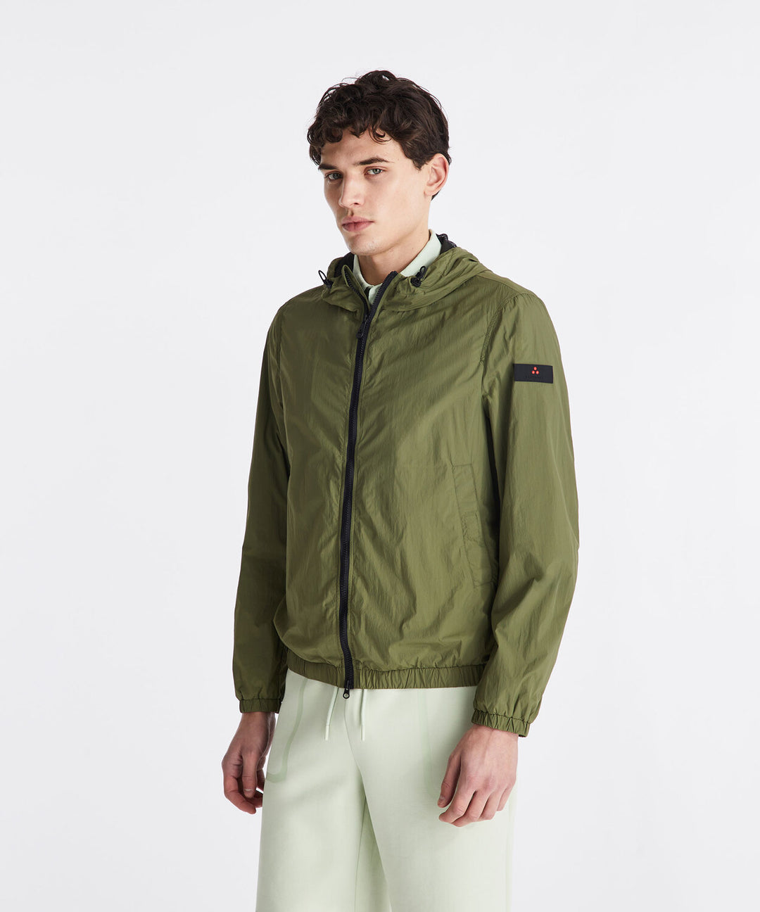 Peuterey Sportief Jack NIGLE U 01– Groen-100% polyamide-HEREN JASSEN & JACKS-Groen