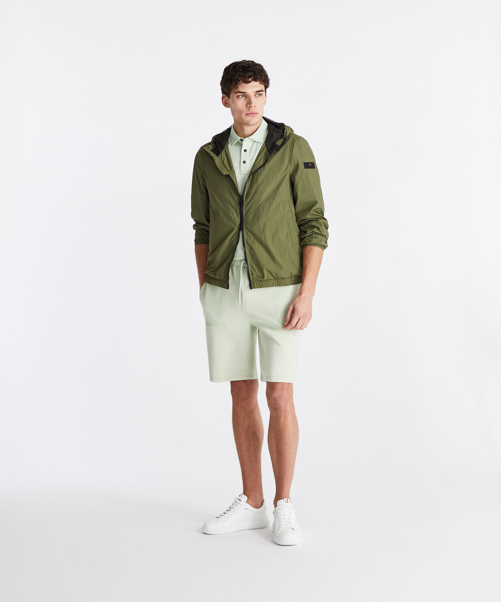 Peuterey Sportief Jack NIGLE U 01– Groen-100% polyamide-HEREN JASSEN & JACKS-Groen