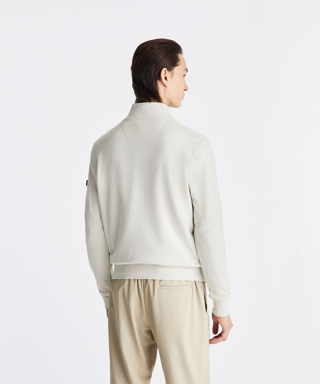 Peuterey Sweatvest NEW ALTAIR – Beige-100% katoen-HEREN TRUIEN & VESTEN-Beige