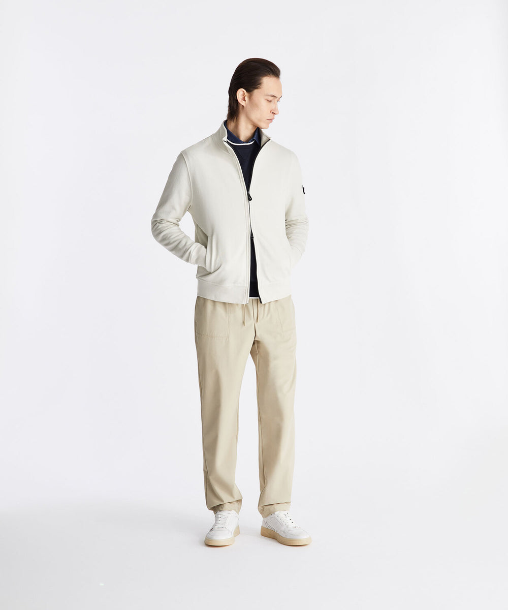 Peuterey Sweatvest NEW ALTAIR – Beige-100% katoen-HEREN TRUIEN & VESTEN-Beige