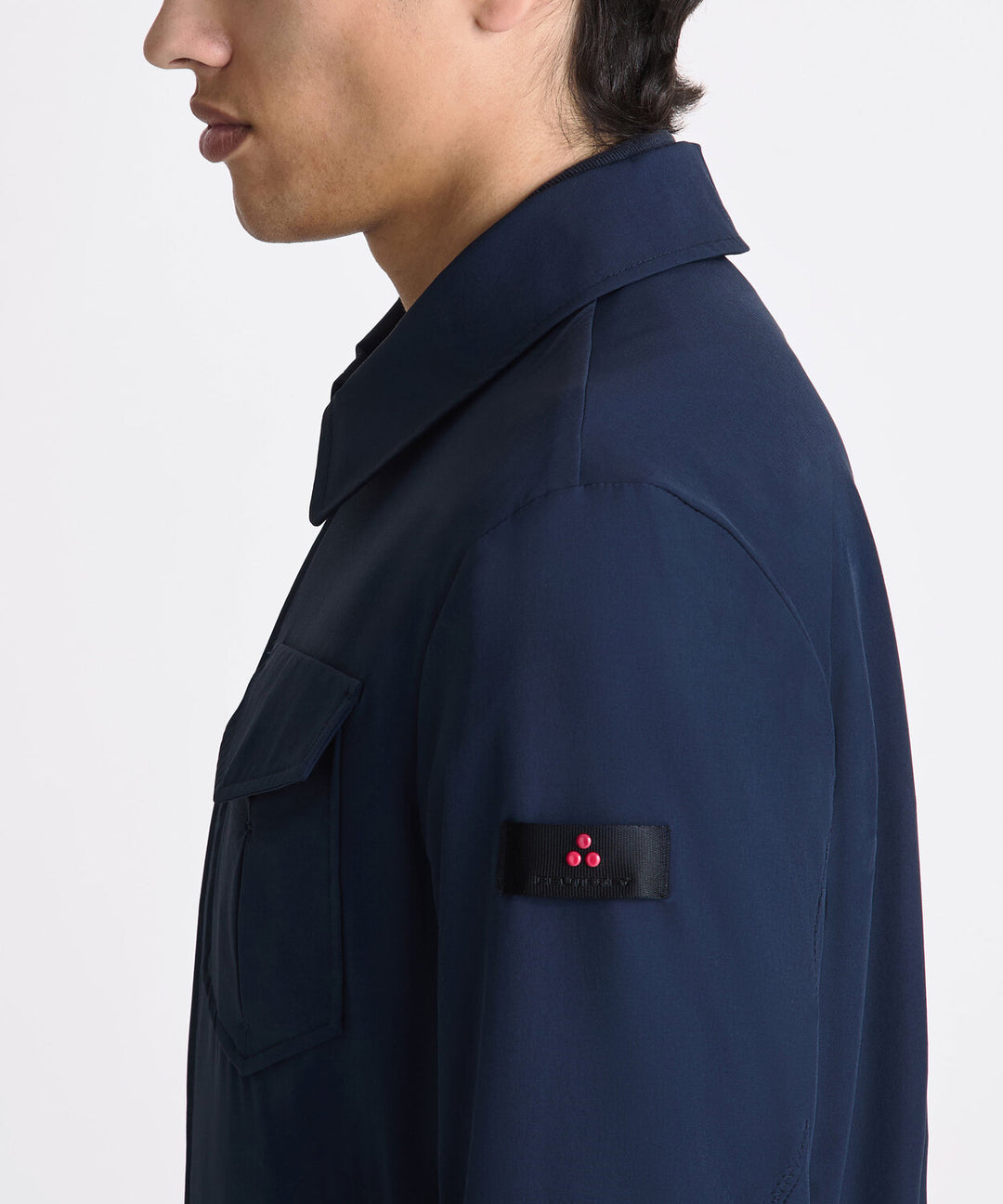 Peuterey THEMBA bomber jack-90% polyamide, 10% elastaan-HEREN JASSEN & JACKS-Blauw