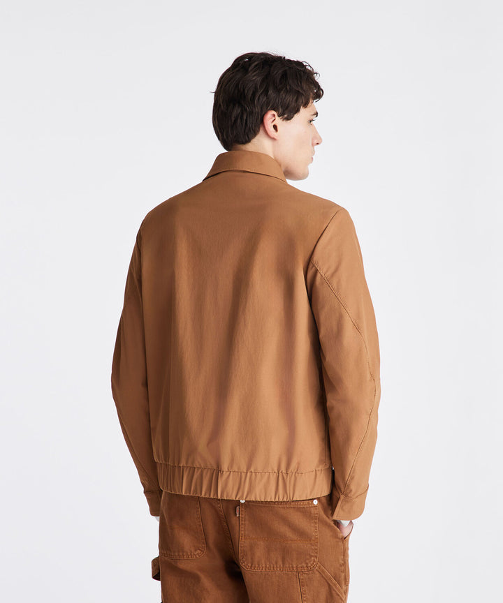 Peuterey THEMBA bomber jack-90% polyamide, 10% elastaan-HEREN JASSEN & JACKS-Bruin