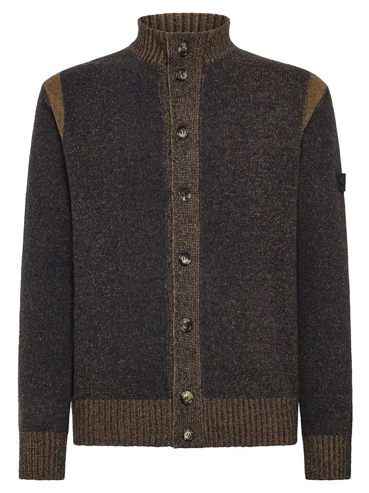 Peuterey vest met knopenGOMEZ-80% wol, 20% polyamide-HEREN TRUIEN & VESTEN-Blauw