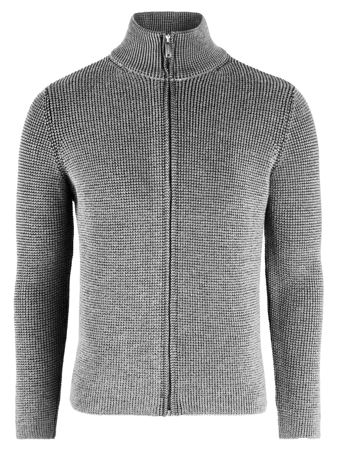 Phil Petter Vest met Rits – Roomwit-100% wol-HEREN TRUIEN & VESTEN-Room