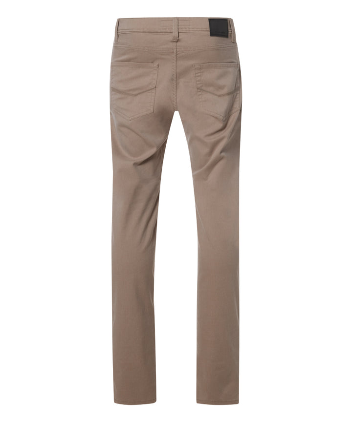 Pierre Cardin 5-pocket C3 34540-60% katoen, 37% polyester, 3% elasthaan<br />-HEREN BROEKEN-Bruin