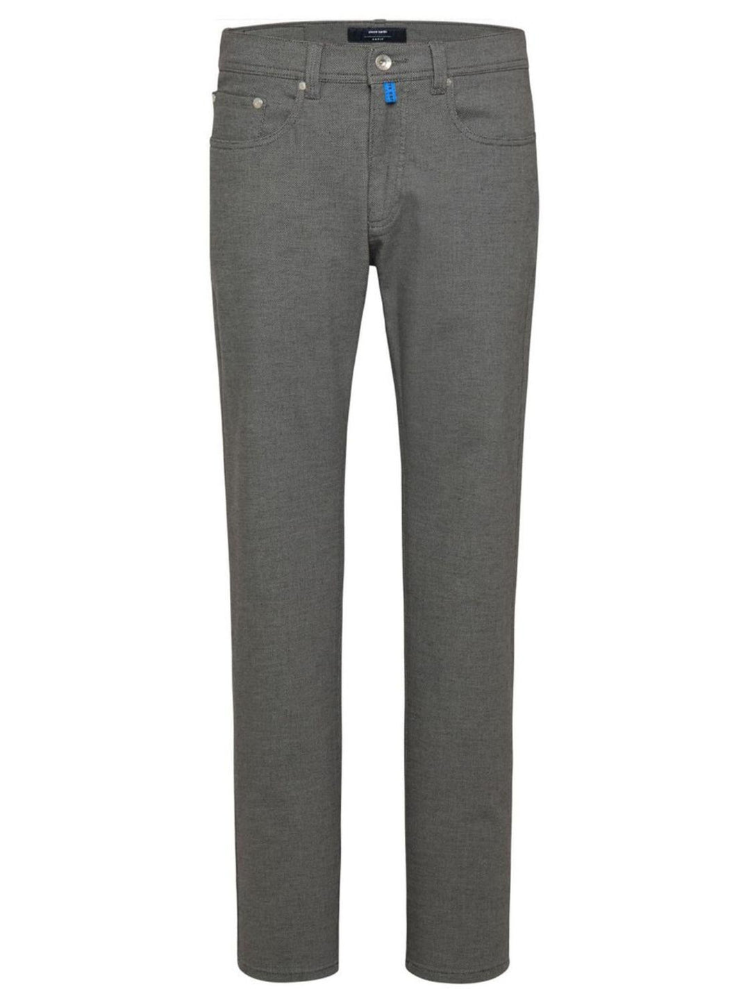 Pierre Cardin Lyon-71% katoen, 27% polyester, 2% elasthaan-HEREN BROEKEN-Grijs