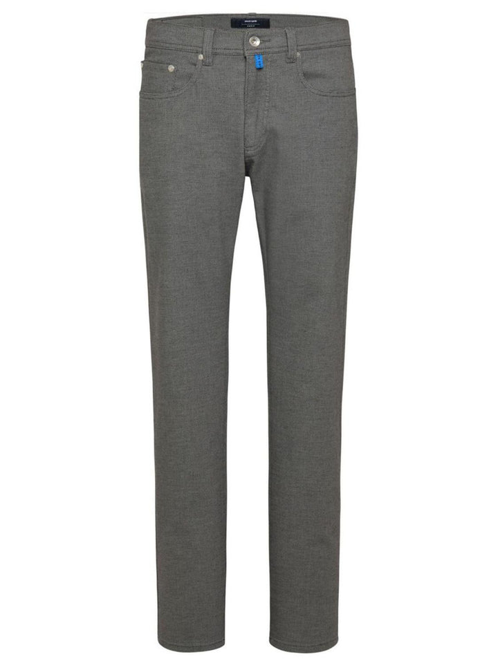 Pierre Cardin Lyon-71% katoen, 27% polyester, 2% elasthaan-HEREN BROEKEN-Grijs