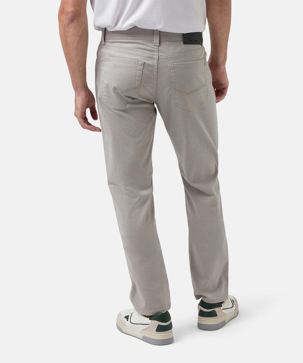 Pierre Cardin LYON TAPERED-60% katoen, 37% polyester, 3% elasthaan-HEREN BROEKEN-Beige