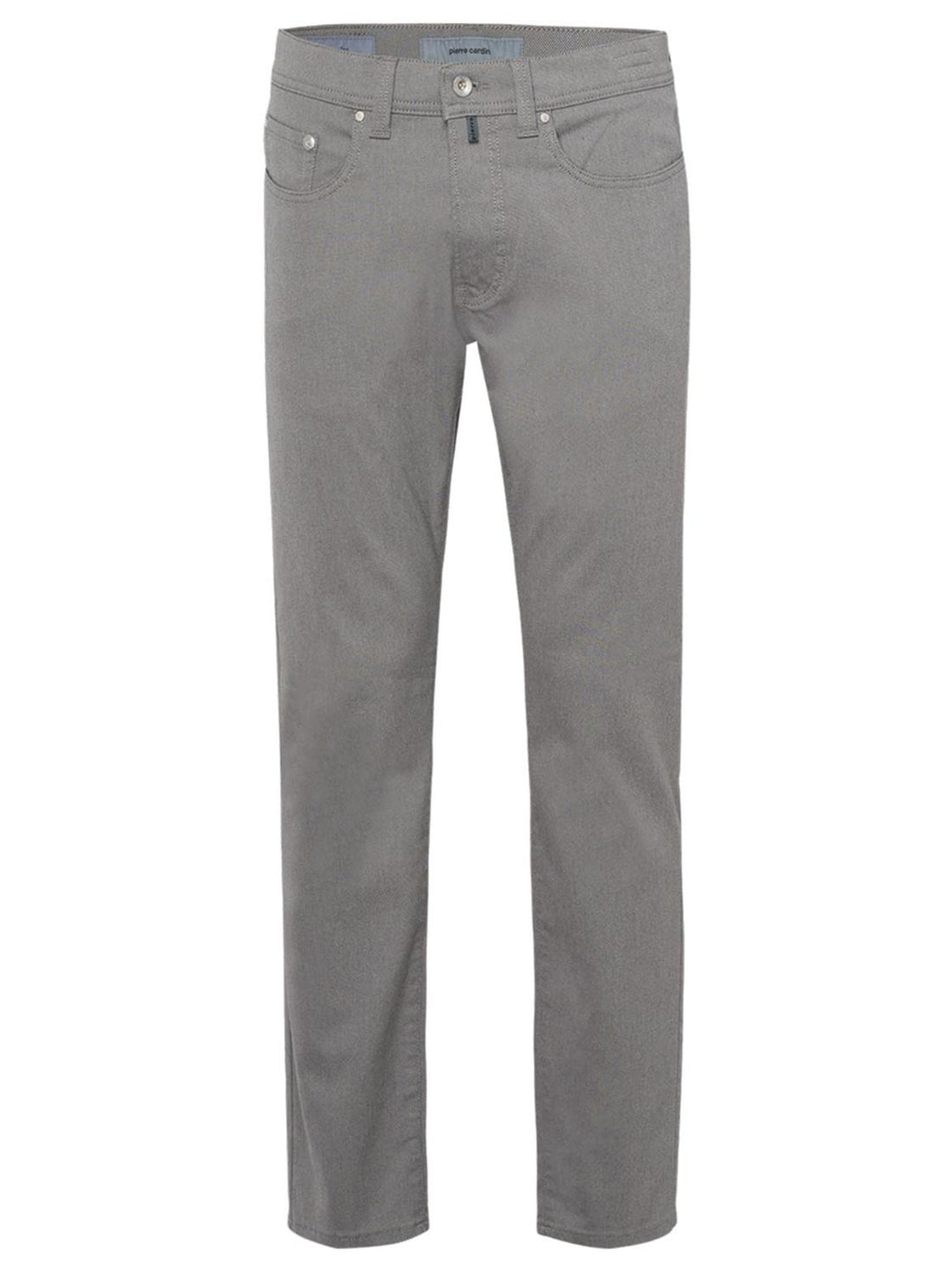 Pierre Cardin LYON TAPERED-60% katoen, 37% polyester, 3% elasthaan-HEREN BROEKEN-Grijs