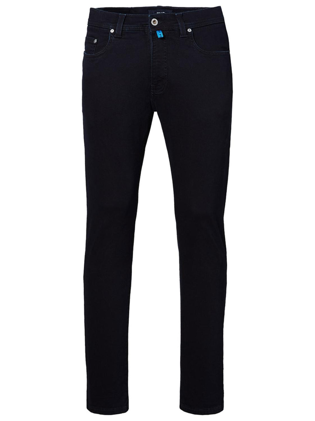 Pierre Cardin LYON TAPERED-90% katoen, 8% elastomultiester, 2% elasthaan-HEREN BROEKEN-Blauw