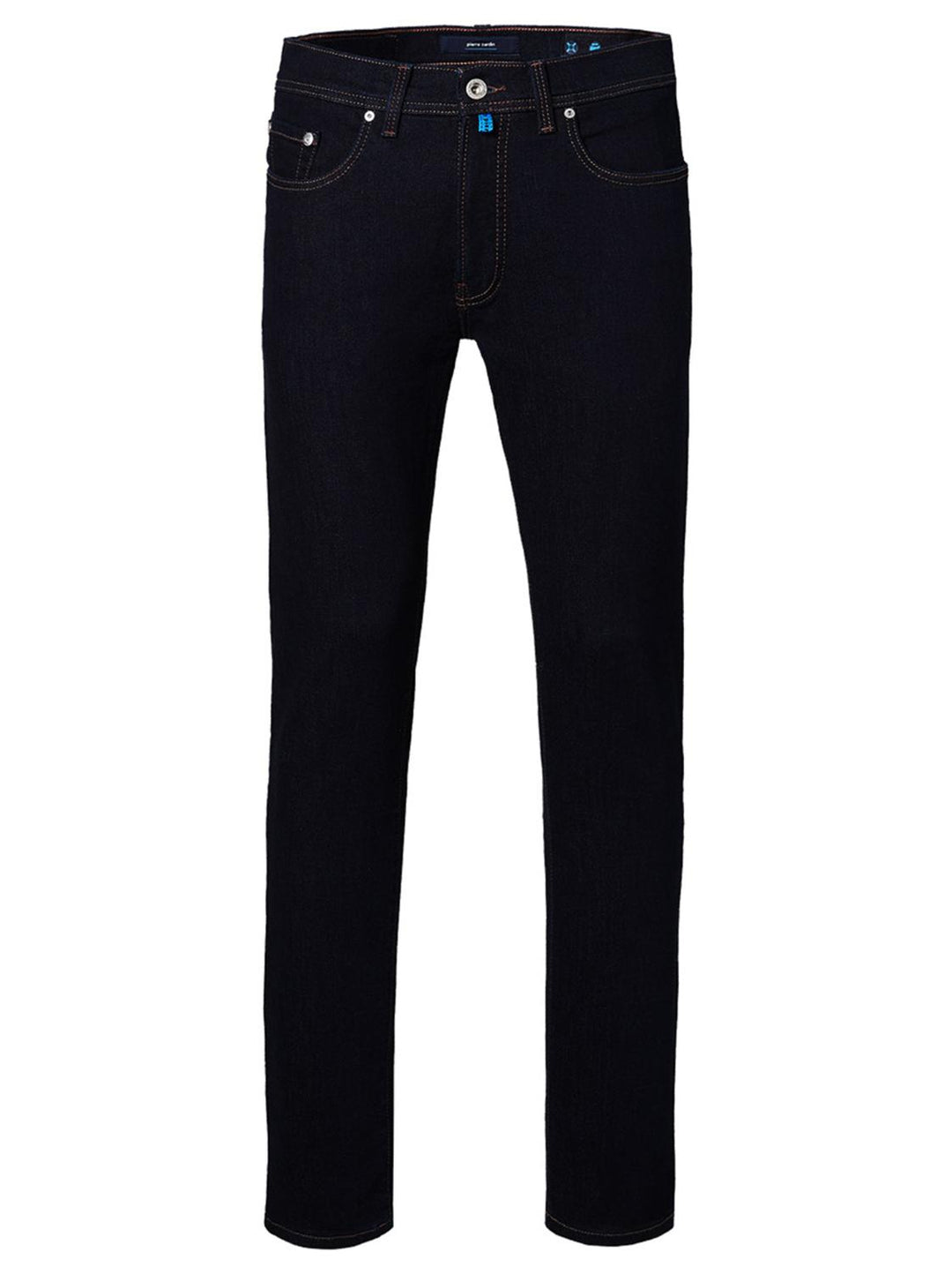 Pierre Cardin LYON TAPERED fit-70% katoen, 24% lyocell, 4% polyester, 2% elasthaan-HEREN BROEKEN-Blauw