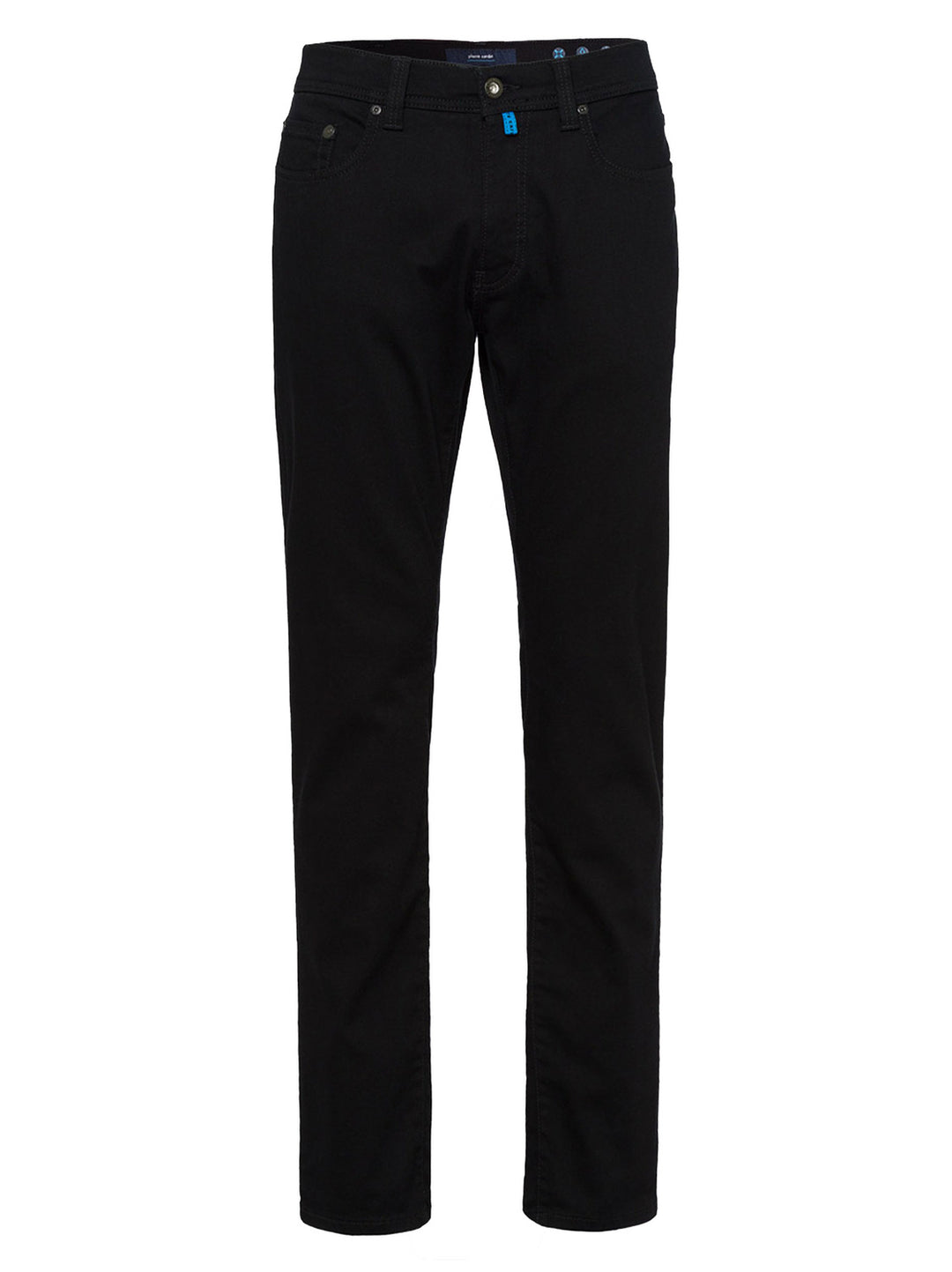 Pierre Cardin Lyon Tapered Zwart NOS-70% katoen 24% lyocell 4% polyester 2% elasthan-HEREN BROEKEN-Zwart