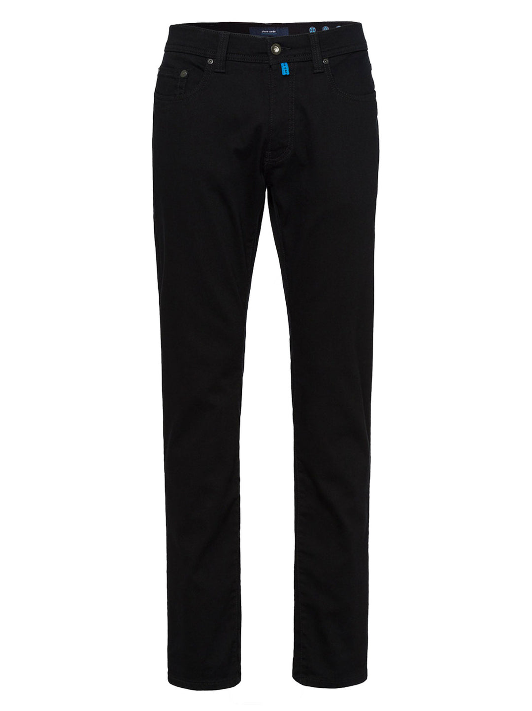 Pierre Cardin Lyon Tapered Zwart NOS-70% katoen 24% lyocell 4% polyester 2% elasthan-HEREN BROEKEN-Zwart