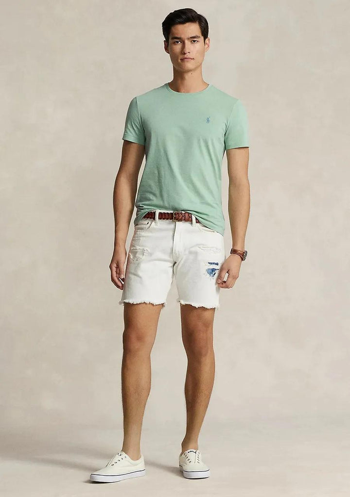 POLO  Lauren custom slim-100% katoen-HEREN POLO'S & T-SHIRTS-Groen