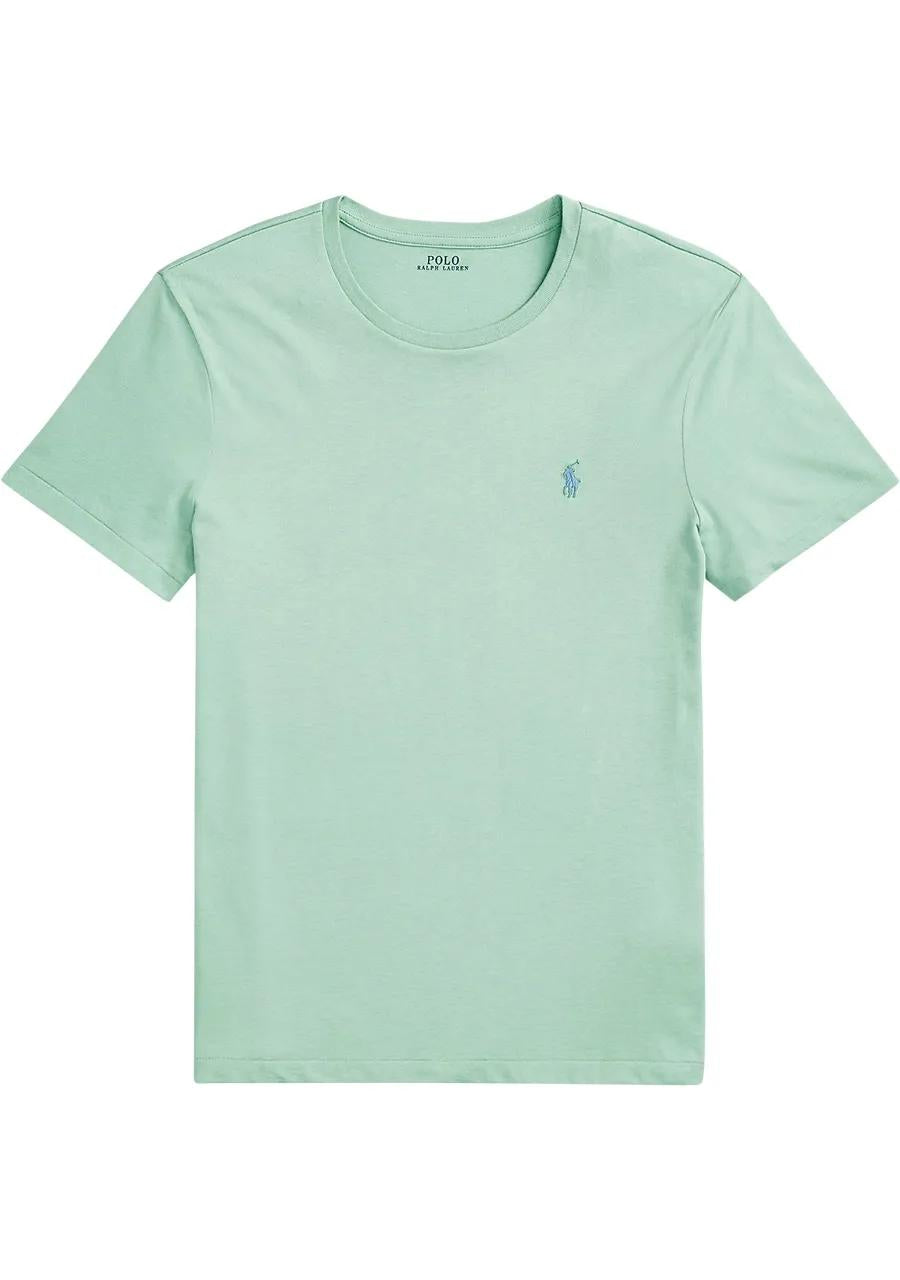 POLO  Lauren custom slim-100% katoen-HEREN POLO'S & T-SHIRTS-Groen