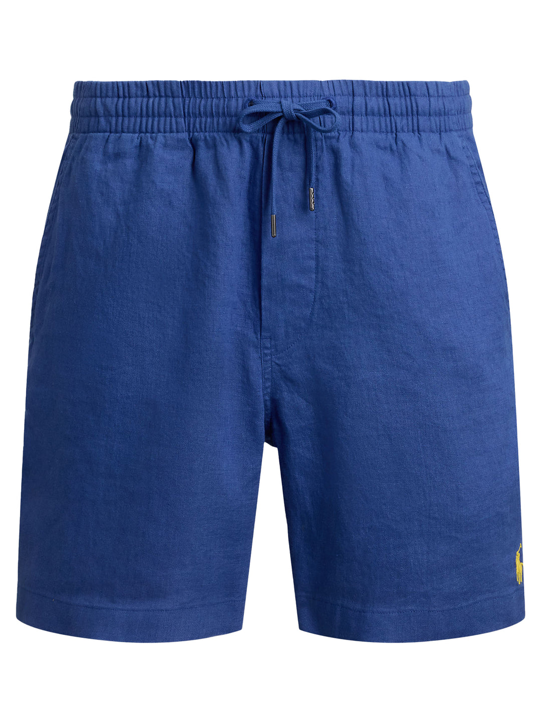 POLO Ralph Lauren 6 inch Prepster linnen short -100% linnen-HEREN BROEKEN-Blauw