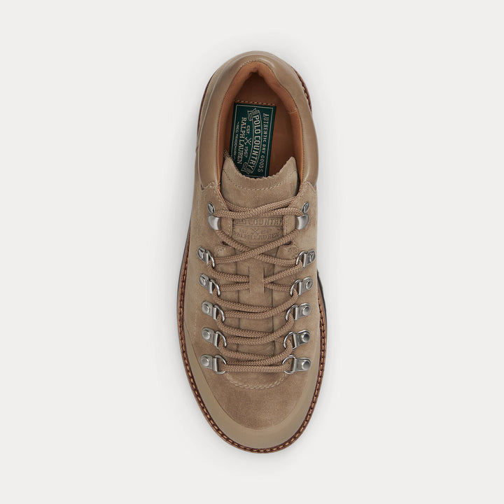 POLO Ralph Lauren Alpine Low Suède Schoen – Bruin-HEREN SCHOENEN & RIEMEN-Bruin