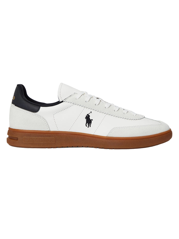 POLO Ralph Lauren bedford sneakers low top lace-HEREN SCHOENEN & RIEMEN-Wit