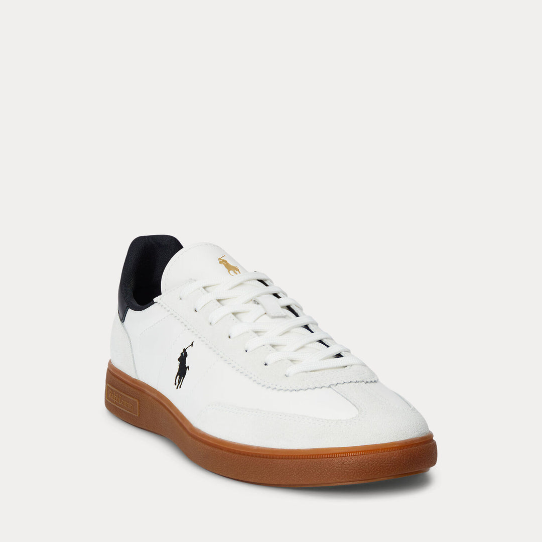 POLO Ralph Lauren bedford sneakers low top lace-HEREN SCHOENEN & RIEMEN-Wit