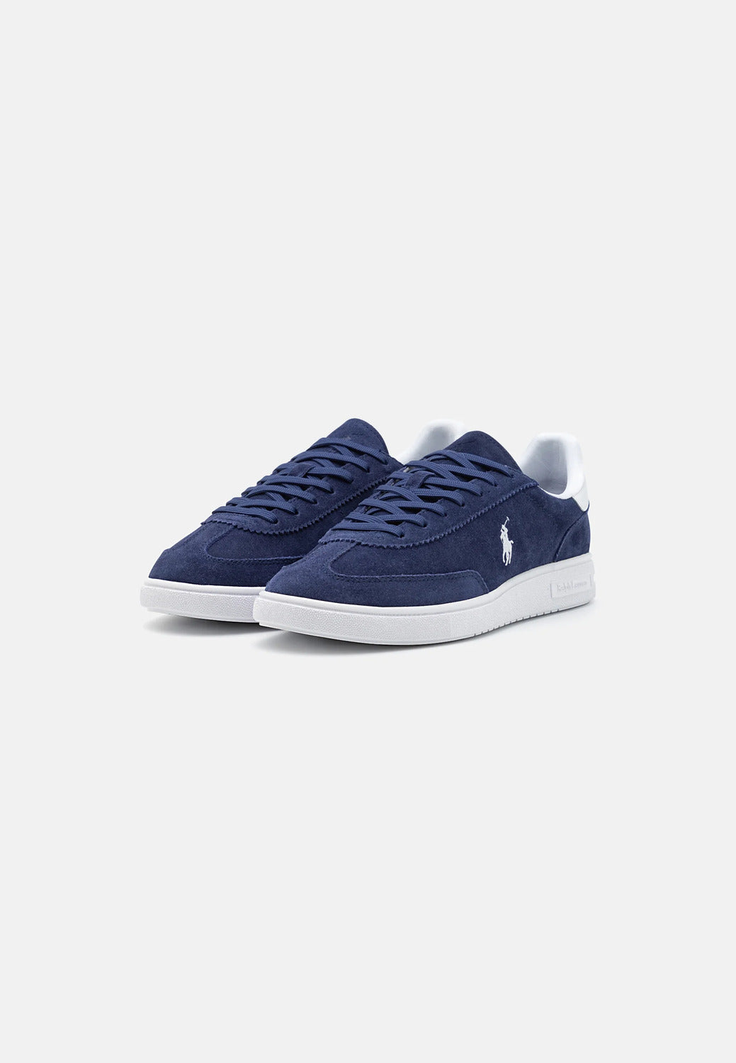 POLO Ralph Lauren Bedford sneakers -Suède<br />-HEREN SCHOENEN & RIEMEN-Blauw