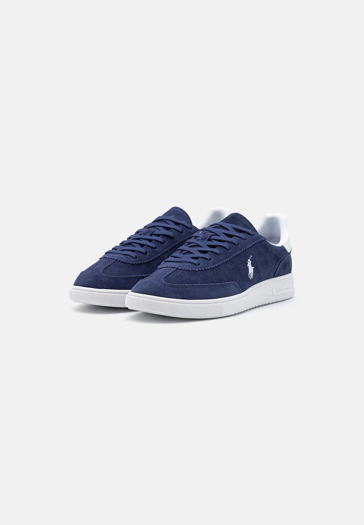 POLO Ralph Lauren Bedford sneakers -Suède<br />-HEREN SCHOENEN & RIEMEN-Blauw