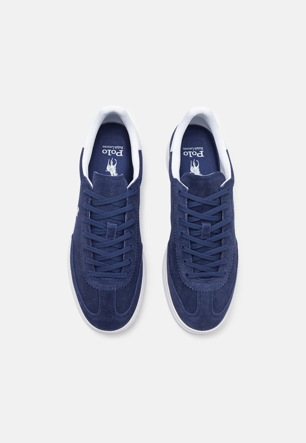 POLO Ralph Lauren Bedford sneakers -Suède<br />-HEREN SCHOENEN & RIEMEN-Blauw