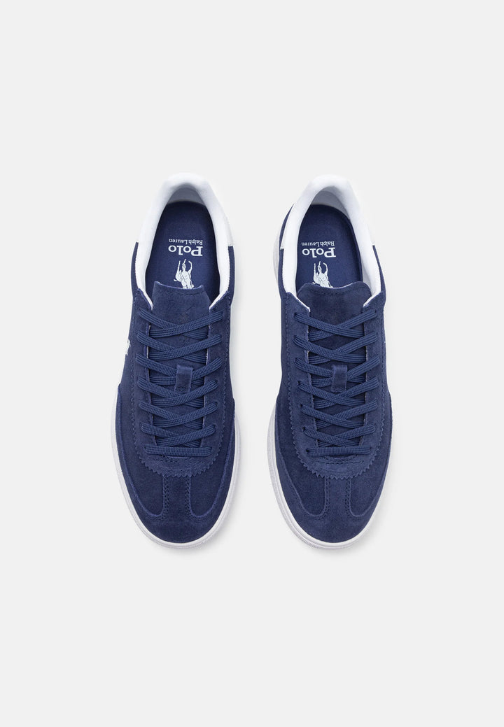 POLO Ralph Lauren Bedford sneakers -Suède<br />-HEREN SCHOENEN & RIEMEN-Blauw