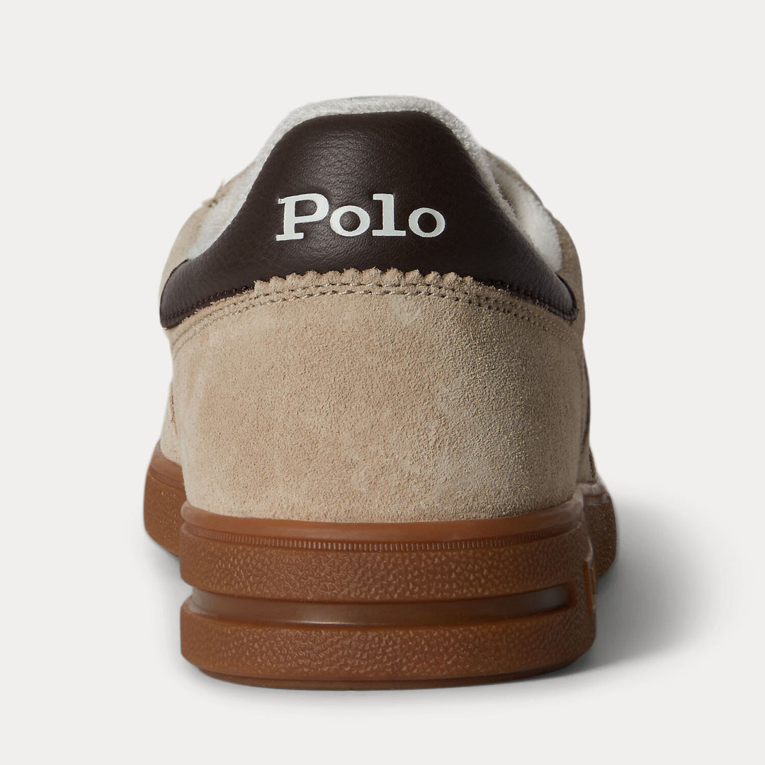 POLO Ralph Lauren Bedford Suede Sneakers – Beige-HEREN SCHOENEN & RIEMEN-Beige