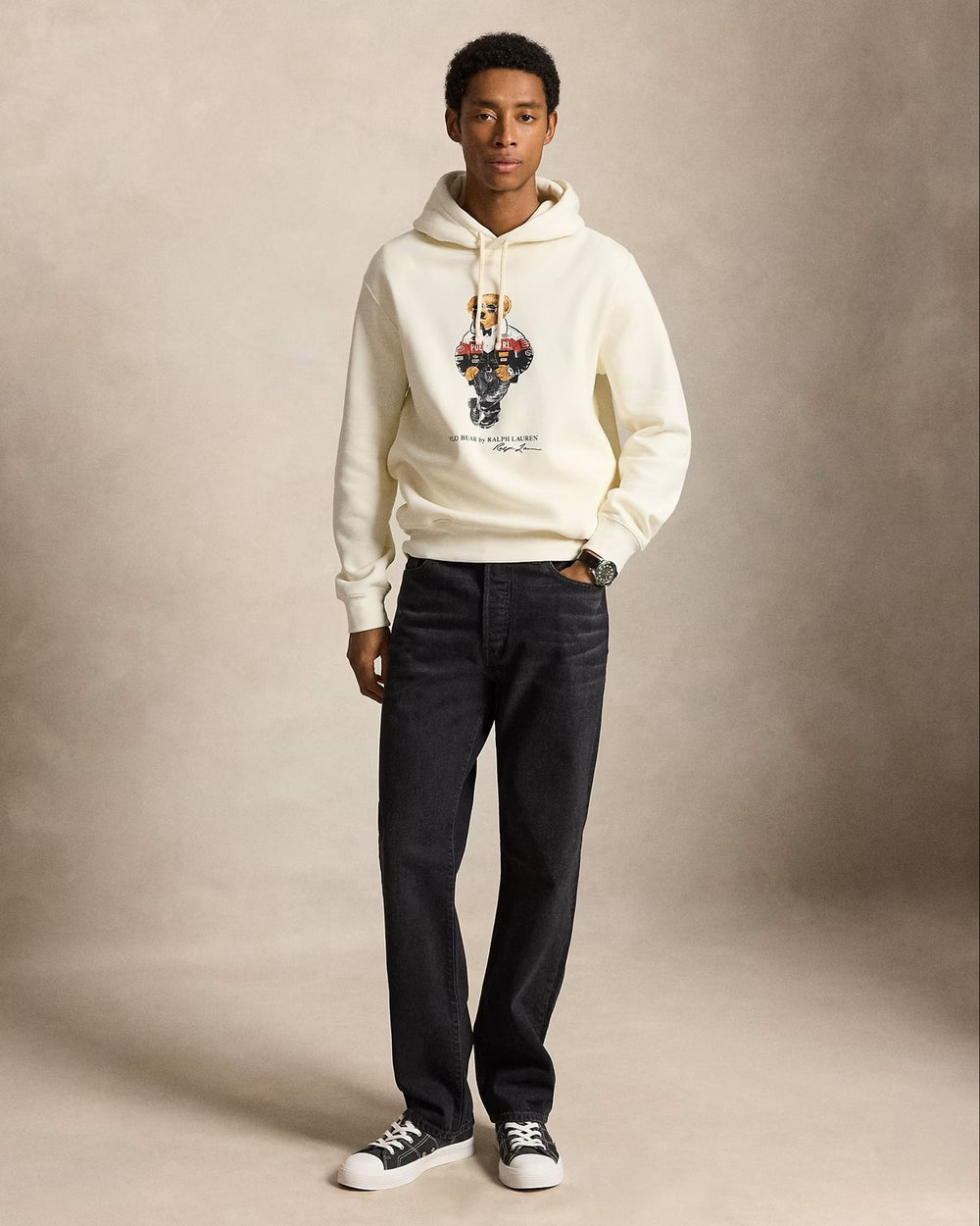 POLO Ralph Lauren Beer Hoodie – Room-81% katoen, 19% polyester-HEREN TRUIEN & VESTEN-Room