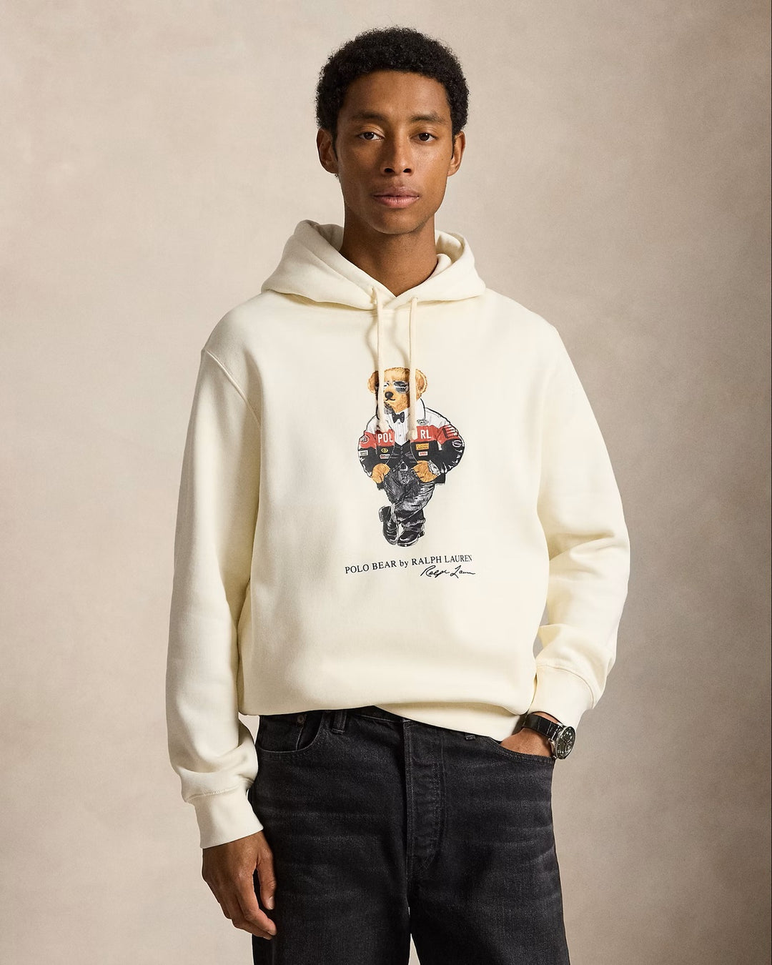 POLO Ralph Lauren Beer Hoodie – Room-81% katoen, 19% polyester-HEREN TRUIEN & VESTEN-Room
