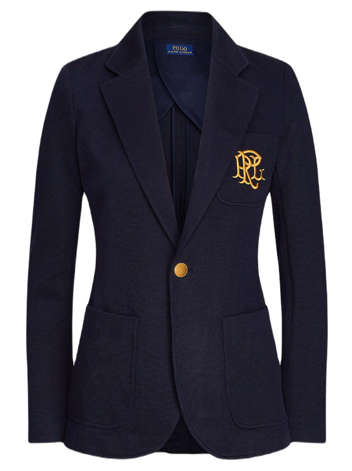 POLO Ralph Lauren blazer-60% katoen, 40% viskose-DAMES BLAZERS & GILETS-Blauw