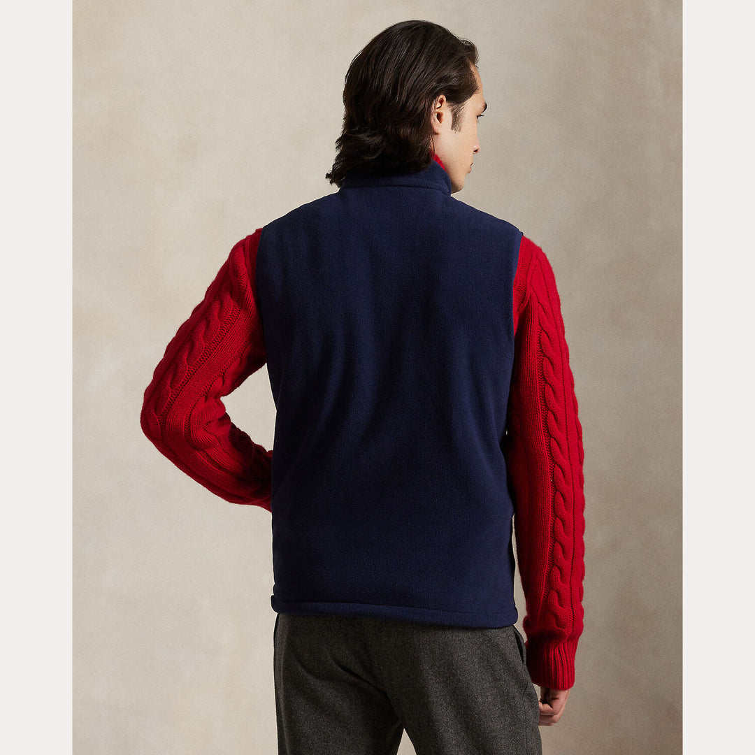 POLO Ralph Lauren Bodywarmer – Blauw-100% polyester-HEREN JASSEN & JACKS-Blauw