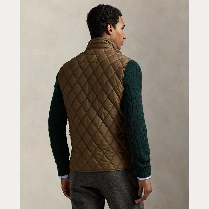 POLO Ralph Lauren Bodywarmer – Bruin-100% polyester-HEREN JASSEN & JACKS-Bruin